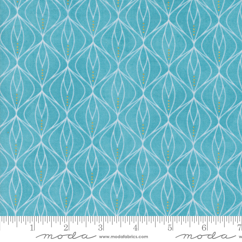 Moda Fabrics Flirtation Elated Sky Blue 1832 13M