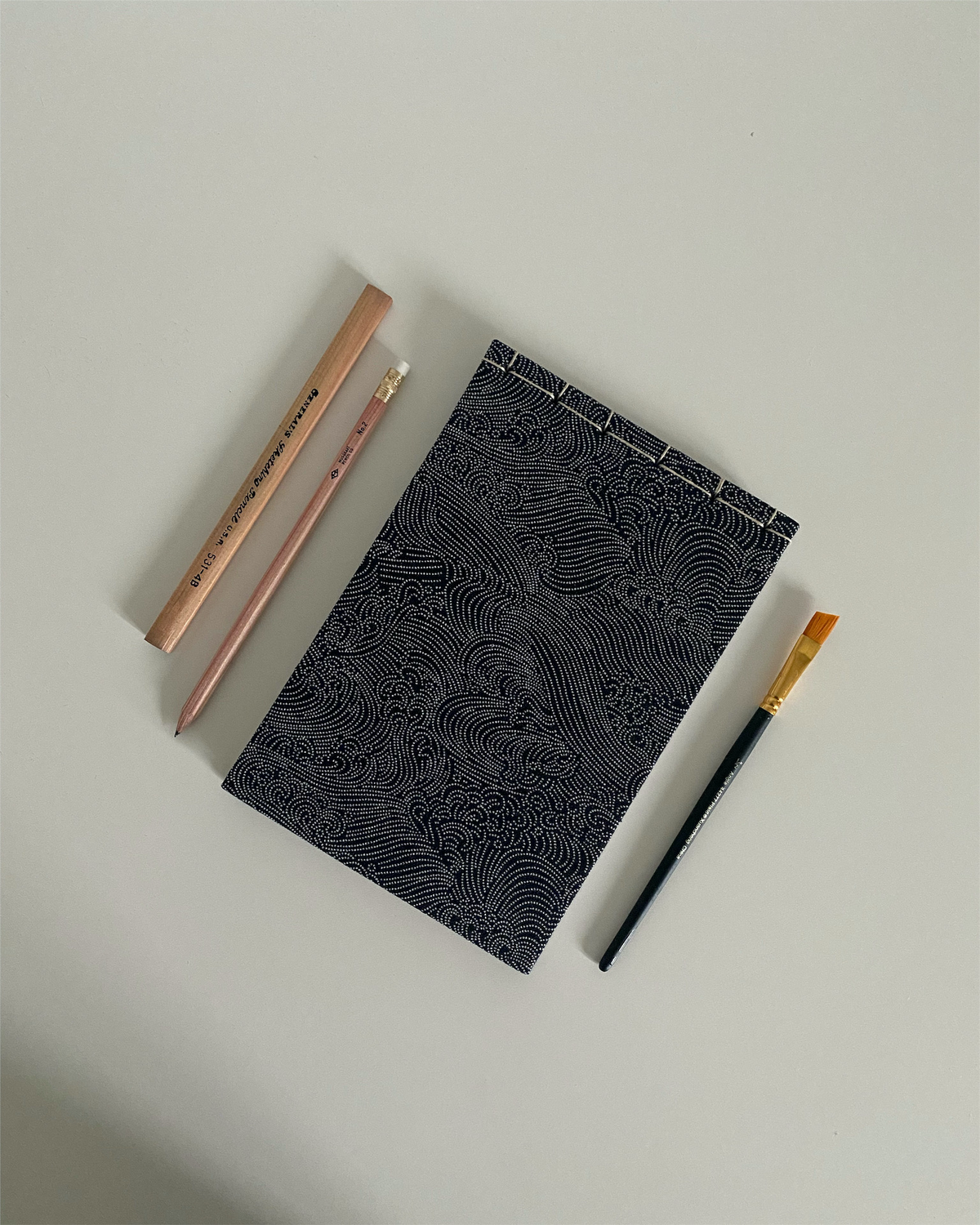 Blank Fabric Journal