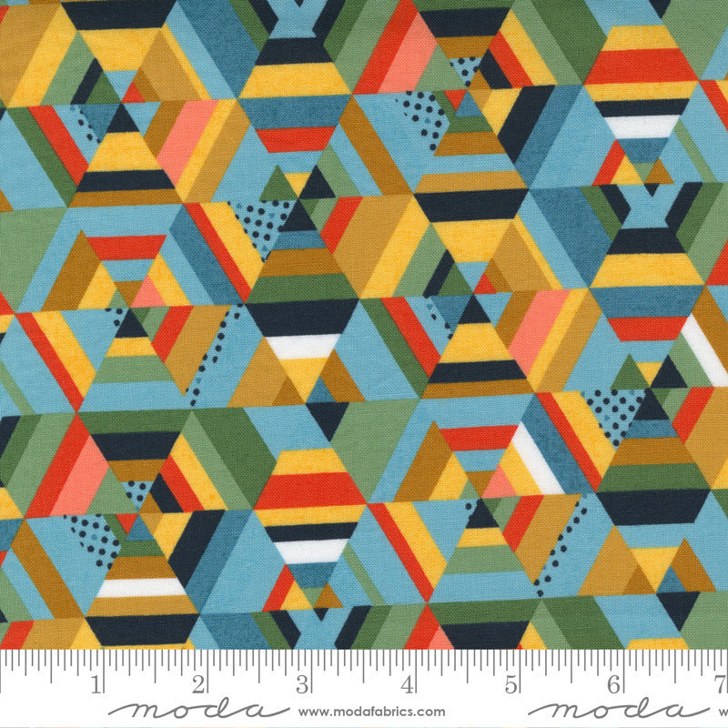 Moda Fabrics Frankie Kaleidoscope Bonnie Blu 30671 21