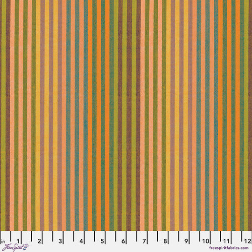 Free Spirit Fabrics Kaffe Caterpillar Stripe Sunshine WSGP001.SUNSHINE (ships February 2025)