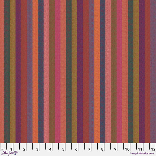 Free Spirit Fabrics Kaffe Caterpillar Narrow Stripe Sunset WSGP002.SUNSET (ships February 2025) (Copy)